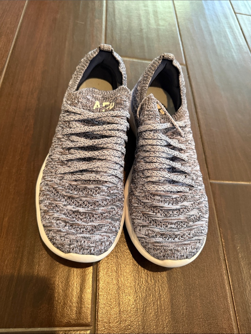 APL Women’s Athletic Shoes Gray Knit